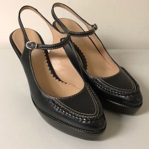 Cole Haan Women’s Black Mary Jane Wedge Size 7 B